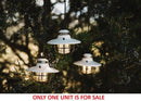 Barebones Edison Pendant Light Powder-Coated Steel And Plastic Construction