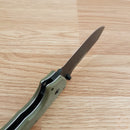 Cold Steel 4-Max Scout Folding Knife 4" AUS-10A Steel Blade Green Griv-Ex Handle