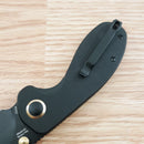 CJRB More Maileah Folding Knife 3" AR-RPM9 Stainless Steel Blade Black G10 Handle