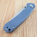 CJRB Pyrite Folding Knife 3.13" AR-RPM9 Steel Blade Blue-Gray G10 Handle