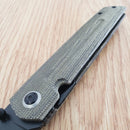 Artisan Sirius Linerlock Folding Knife 3.5" AR-RPM9 Steel Blade Micarta Handle