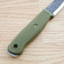 Condor Terrasaur Fixed Knife 4.13" 1095HC Steel Blade Green Polypropylene Handle