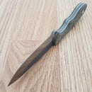 TOPS Mini Scandi Fixed Knife 3" 1095 Steel Full Tang Blade Tan Micarta Handle