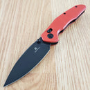 Bestech Knives Ronan B-Lock Folding Knife 3.25" 14C28N Stainless Steel Blade Red G10 Handle