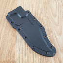 Cold Steel Mini Tac Fixed Knife 3.63" 8Cr13MoV Steel Blade Black Griv-Ex Handle