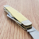 Case XX Large Stockman Pocket Knife Carbon Steel Blades Yellow Synthetic Handle