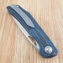 Bestech Knives Falko Liner Folding Knife 3.75" 154CM Steel Blade Carbon Fiber/G10 Handle