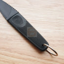Cold Steel FGX Skean Dhu Fixed Knife 4" Grivory Full Tang Blade Black Rubber Handle 92FSD