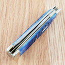 Case XX Mini Trapper Pocket Knife Surgical Steel Blades Navy Blue Jigged Bone Handle 02838