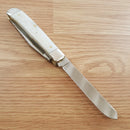 Case XX Cutlery US Veterans Trapper Pocket Knife Stainless Blades Bone Handle