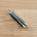 Case XX Peanut Pocket Knife Surgical Steel Blades Navy Blue Jigged Bone Handle