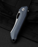 Bestech Knives Platypus Linerlock Folding Knife 3.5" D2 Tool Steel Blade Blue-Gray G10 Handle
