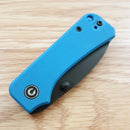 Civivi Baby Banter Pocket Folding Knife 2.2" Nitro-V Steel Blade Blue G10 Handle