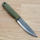 Condor Terrasaur Fixed Knife 4.13" 1095HC Steel Blade Green Polypropylene Handle