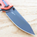 Kershaw Barricade Folding Knife 3.5″ 8Cr13MoV Steel Blade Orange GRN Handle
