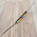 Rough Ryder Large Moose Lollipop Pocket Knife Stainless Steel Clip And Long Spey Blades Multi Synthetic Handle