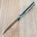 Bestech Knives Paladin Folding Knife 3.75" D2 Tool Steel Blade Beige G10 Handle