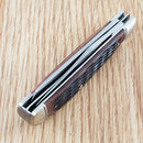 Cold Steel Mini Trapper Pocket Knife 8Cr13MoV Steel Blades Jigged Bone Handle
