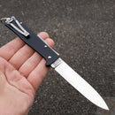 OTTER-Messer Mercator Folding Knife 3.25" Carbon Steel Blade Stainless Handle