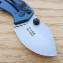 Kershaw Antic Framelock Folding Knife 1¾″ 8Cr13MoV Steel Blade Stainless Handle