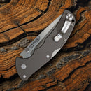 Cold Steel Code 4 Folding Knife 3.5" S35VN Steel Blade Gray Aluminum Handle