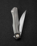 Bestech Knives THYRA Folding Knife 3½ Bohler M390 Steel Blade Titanium/CF Handle