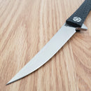 Artisan Waistline Liner Folding Knife 4" Bohler M390 Steel Blade Titanium Handle