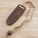 Condor Fixed Knife 2.32" 1095 Steel Blade Walnut/Reconstituted Turquoise Stone