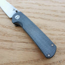 Bestech Knives Sledgehammer Folding Knife 3" D2 Tool Steel Blade Black Micarta Handle
