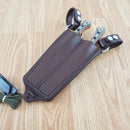 TOPS Muley Combo Fixed Knives 154CM Steel Blades Tan / Black G10 Handles