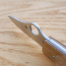 Spyderco SpyOpera Lockback Folding Knife 2.88" M390 Steel Blade Micarta Handle