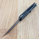 Civivi Ki-V Plus Liner Folding Knife 2.5" Nitro-V Steel Blade Black G10 Handle