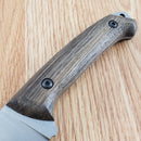 BPS Knives Savage Fixed Knife 4.75" 1066 Carbon Steel Blade Oiled Walnut Handle