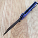 Civivi Brazen Linerlock Folding Knife 3.5" D2 Tool Steel Blade Purple G10 Handle