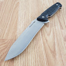 Cold Steel Razor Tek Fixed Knife 6.5" 4116 Steel Full Tang Blade Black Sculpted GFN Handle