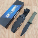 Cold Steel SRK Compact Fixed Knife 5" SK5 Carbon Steel Blade Kray-Ex Handle