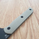 CJRB Silax Fixed Knife 5.11" AR-RPM9 Steel Wharncliffe Blade Beige G10 Handle