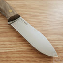 Joker Canadiense Bushcraft Fixed Knife 4.25" Sandvik 14C28N Steel Blade Walnut Handle