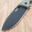 Cold Steel AD-10 Lock Folding Knife 3.5" S35VN Steel Blade Dark Earth G10 Handle