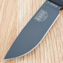ESEE Model 4 Gunsmoke Fixed Knife 4.5" Full Tang 1095HC Steel Blade G10 Handle