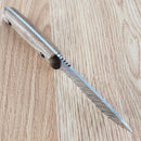 BPS Knives Compact Hunting Fixed Knife 4.25" Scandi Grind 5Cr14MoV Steel Full Tang Blade Walnut Handle