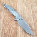 Civivi Teraxe Folding Knife 3.5" Nitro V Steel Blade Stainless/G10 Handle 200362