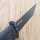 Cold Steel Kyoto I Fixed Knife 3.38" 8Cr13MoV Steel Blade Black Kray-Ex Handle