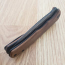 Civivi Mini Praxis Linerlock Folding Knife 3" Damascus Steel Blade Wood Handle
