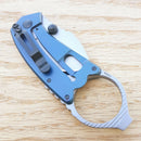 Kershaw Antic Framelock Folding Knife 1¾″ 8Cr13MoV Steel Blade Stainless Handle