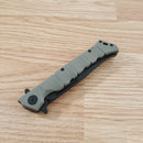 Cold Steel Medium Luzon Folding Knife 4" 8Cr13MoV Steel Blade Earth GFN Handle