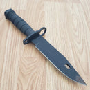 Ontario Combat Fixed Knife 7" Black 420 Steel Blade Black ThermoSynthetic Handle