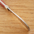 Rough Ryder Hawkbill Folding Knife 440 Stainless Steel Blade Red Jigged Bone Handle