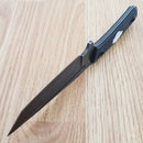 Case XX Harley Davidson Fixed Knife 4.25" Stainless Steel Blade Black ABS Handle