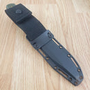 Cold Steel SRK Fixed Knife 6" Black Tuff-Ex Coated SK5 Carbon Steel Clip Point Blade OD Green Kray-Ex Handle 49LCKODBK